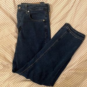 H&M Mom high ankle straight jeans